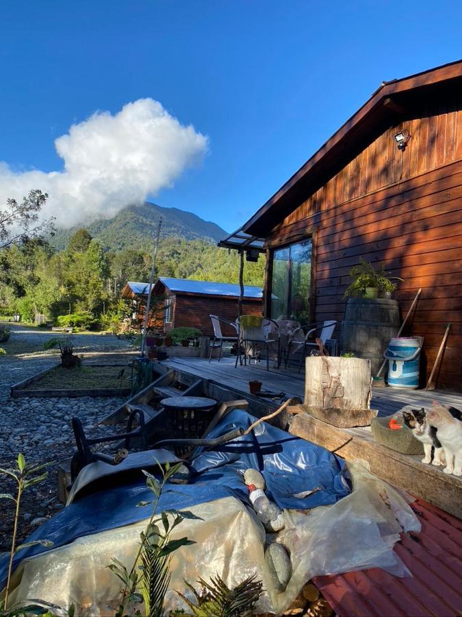 Cabanas & Tinajas Entre Volcanes Hornopiren Ngoại thất bức ảnh